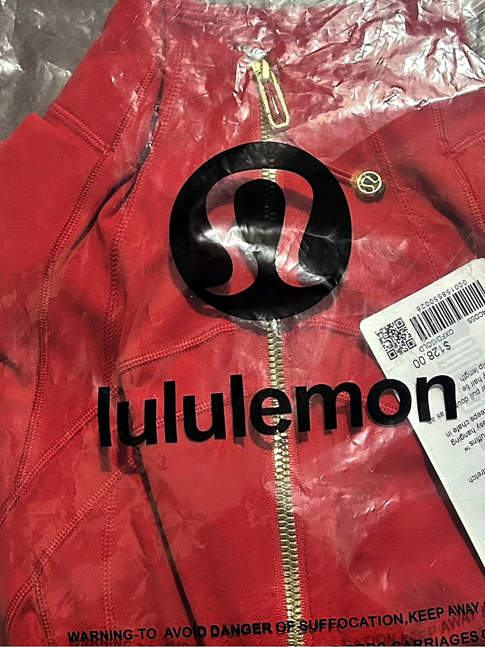 lululemon Define Jacket Red Athletic Jacket